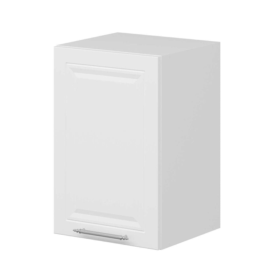 Alvinka Mutfak Modül Mbr_C Üst 1Dk1R 40-H60Cm Dolap Beyaz Beyaz