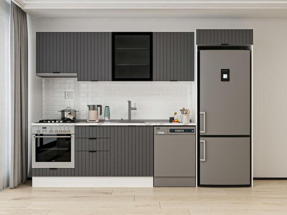 Alvinka 310X220 Cm Mbr_B Mutfak Dolabı