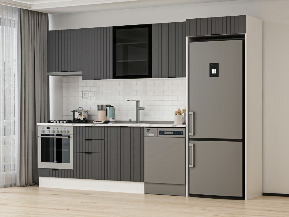 Alvinka 310X220 Cm Mbr_B Mutfak Dolabı