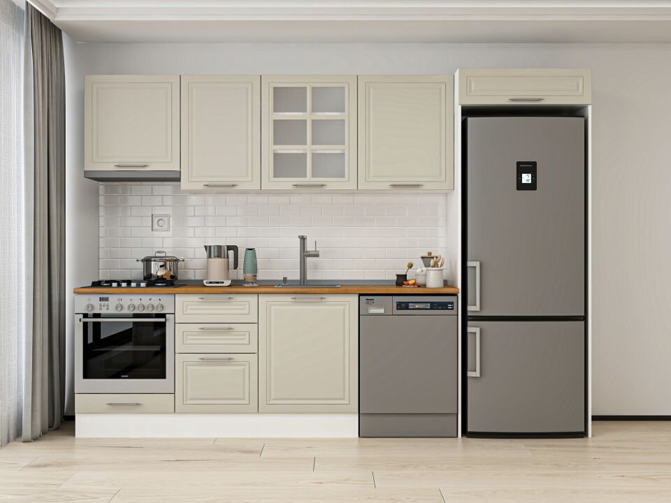 Alvinka 310X220 Cm Mbr_C Mutfak Dolabı