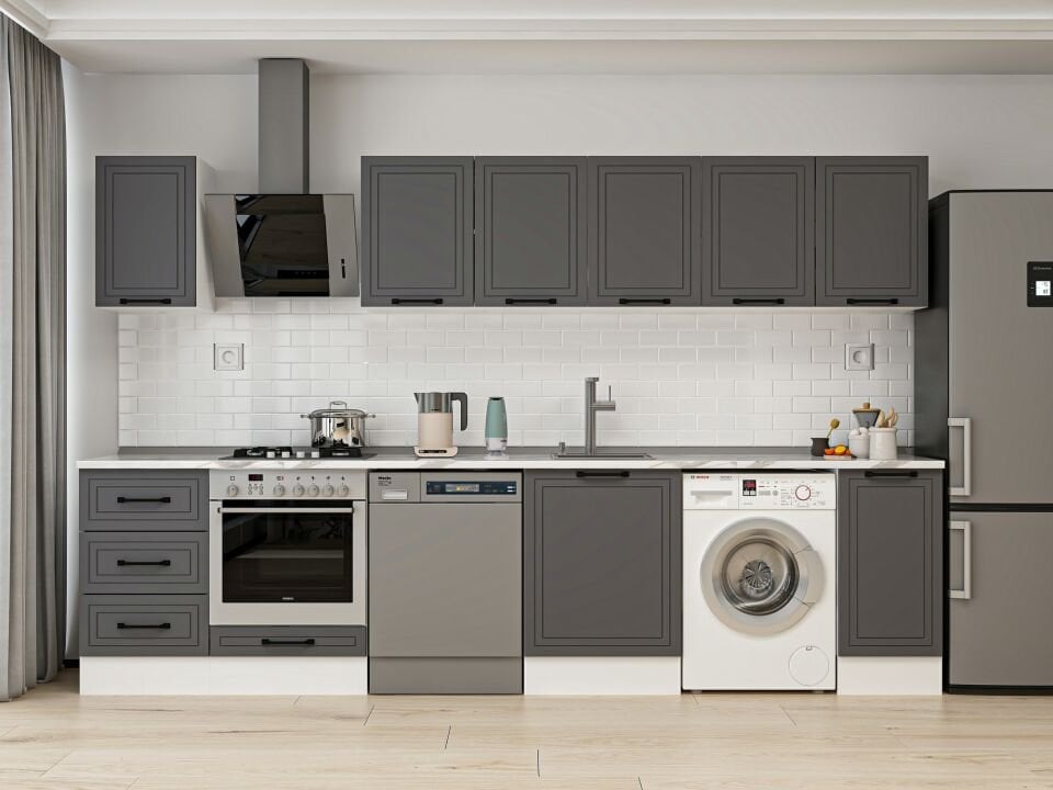 Alvinka 330X210 Cm Mbr_A Mutfak Dolabı