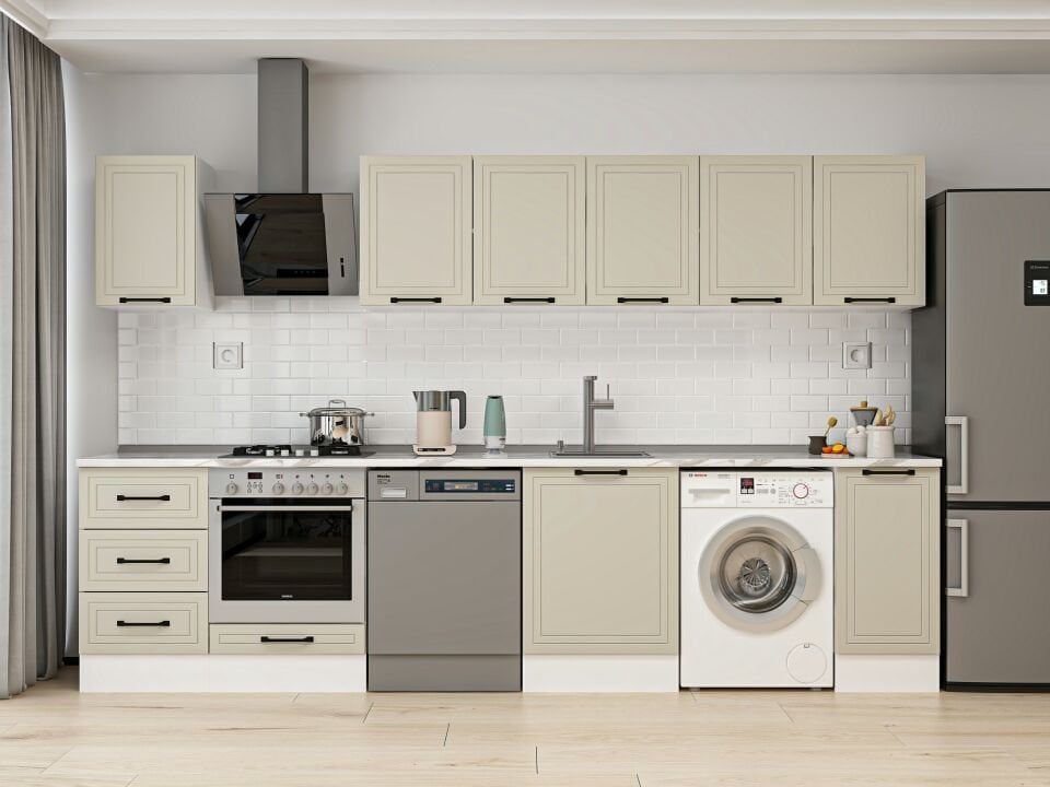 Alvinka 330X210 Cm Mbr_A Mutfak Dolabı