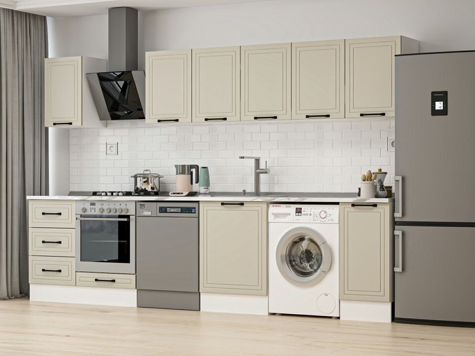 Alvinka 330X210 Cm Mbr_A Mutfak Dolabı