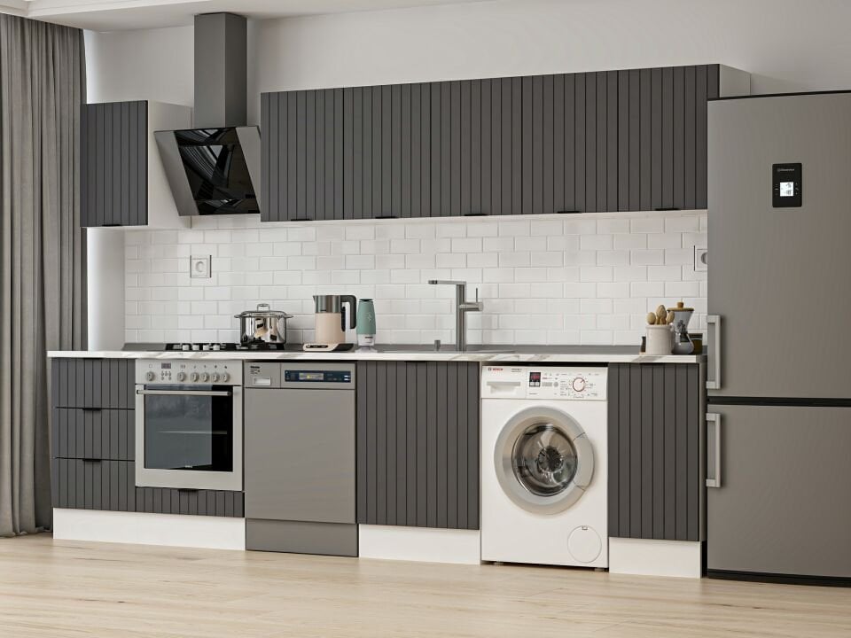 Alvinka 330X210 Cm Mbr_B Mutfak Dolabı