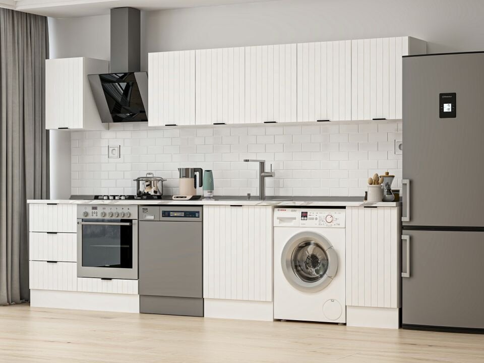 Alvinka 330X210 Cm Mbr_B Mutfak Dolabı