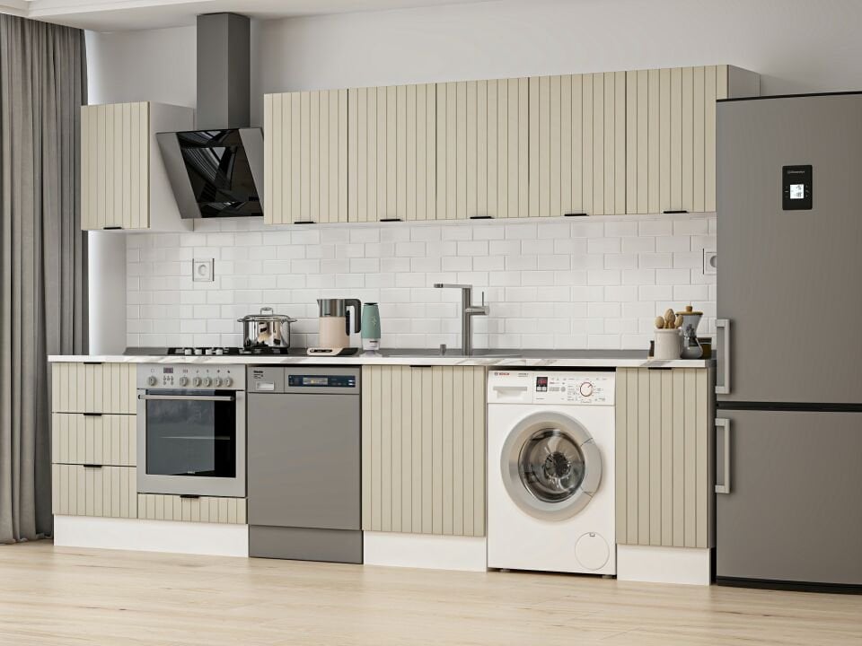 Alvinka 330X210 Cm Mbr_B Mutfak Dolabı