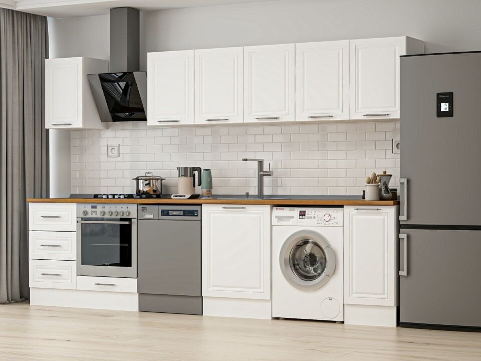 Alvinka 330X210 Cm Mbr_C Mutfak Dolabı