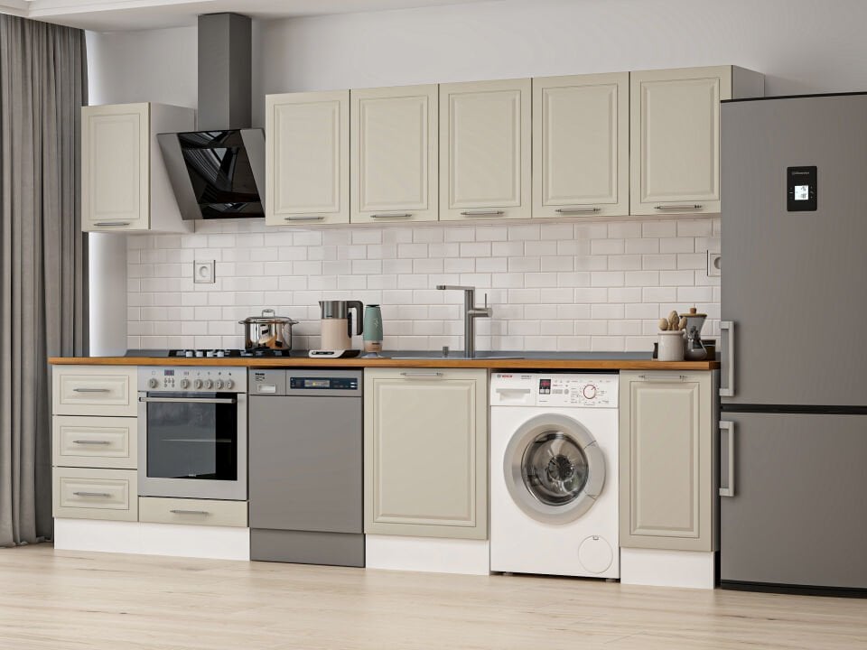 Alvinka 330X210 Cm Mbr_C Mutfak Dolabı