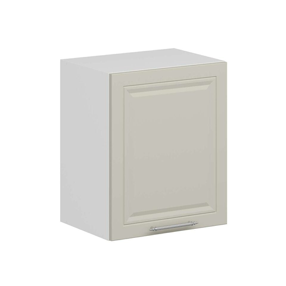 Alvinka Mutfak Modül Mbr_C Üst 1Dk1R 50-H60Cm Dolap Beyaz Kumtaşı