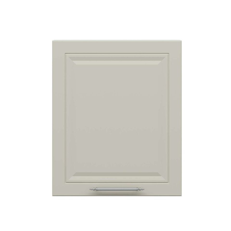 Alvinka Mutfak Modül Mbr_C Üst 1Dk1R 50-H60Cm Dolap Beyaz Kumtaşı