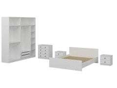 Kale Yatak Odası Set 75 Beyaz Mebran