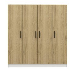 Kale 4 Kapaklı 2Ç Dolap - Pera Ceviz 210CM