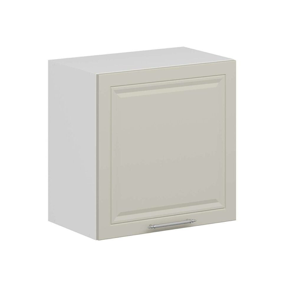 Alvinka Mutfak Modül Mbr_C Üst 1Dk1R 60-H60Cm Dolap Beyaz Kumtaşı