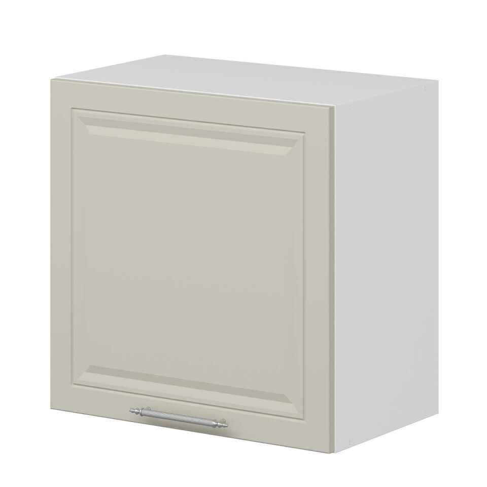 Alvinka Mutfak Modül Mbr_C Üst 1Dk1R 60-H60Cm Dolap Beyaz Kumtaşı