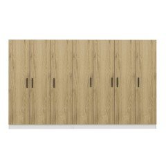 Kale 7 Kapaklı 4Ç Dolap - Pera Ceviz 190CM