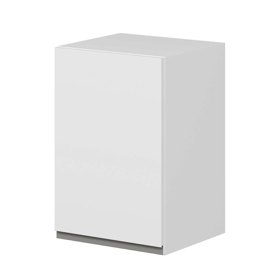 Alvinka Mutfak Modül Hg_J Üst 1Dk1R 40-H60Cm Dolap Beyaz Beyaz Mdf