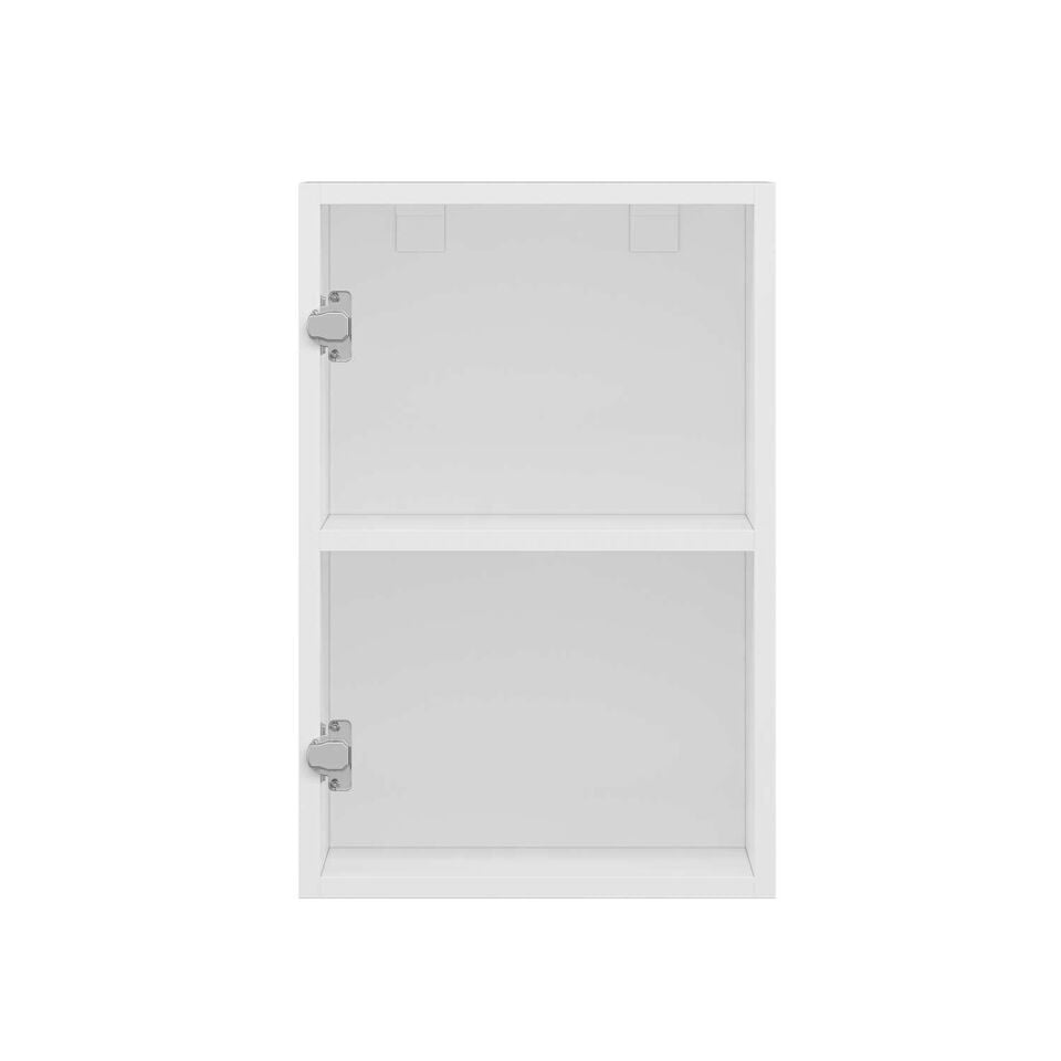 Alvinka Mutfak Modül Hg_J Üst 1Dk1R 40-H60Cm Dolap Beyaz Beyaz Mdf