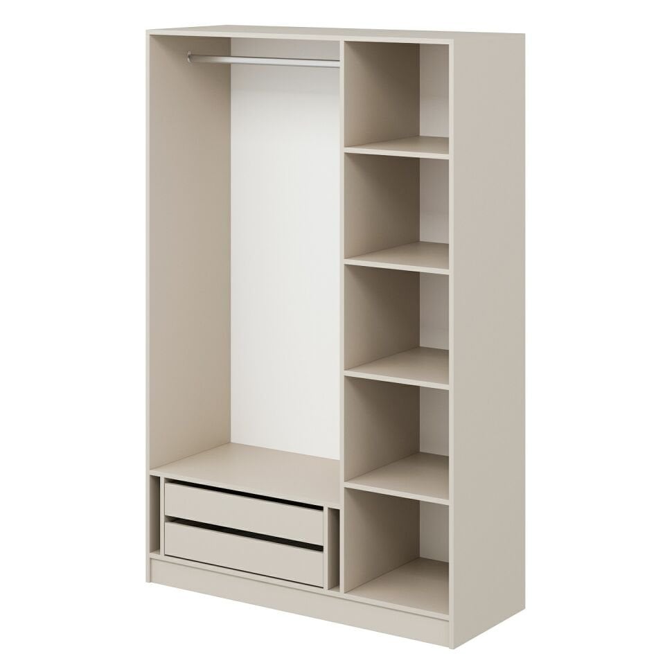 Kale Plus 3 Mebran Kapaklı 2 Çekmeceli Dolap Kumtaşı Mebran