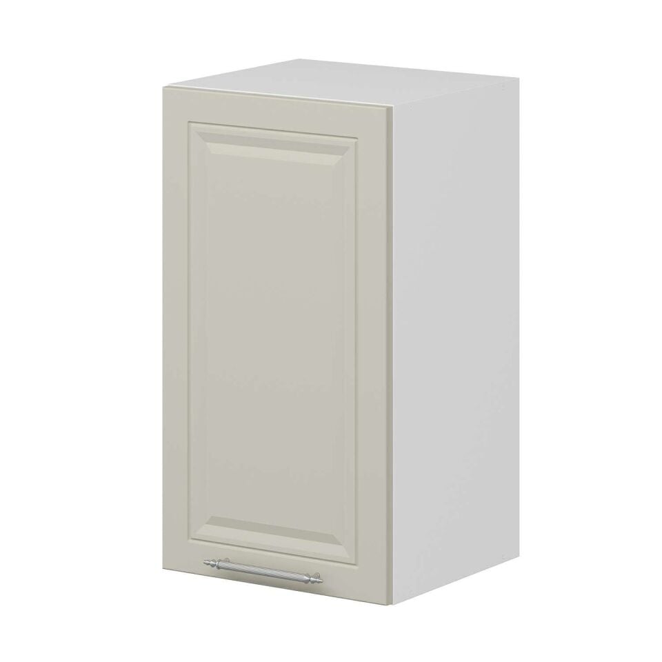 Alvinka Mutfak Modül Mbr_C Üst 1Dk2R 40-H72Cm Dolap Beyaz Kumtaşı