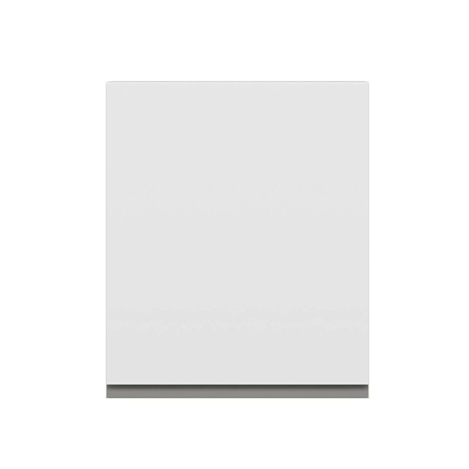 Alvinka Mutfak Modül Hg_J Üst 1Dk1R 50-H60Cm Dolap Beyaz Beyaz Mdf