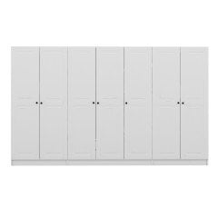 Kale 7 Mebran Kapaklı 2Ç Dolap - Beyaz