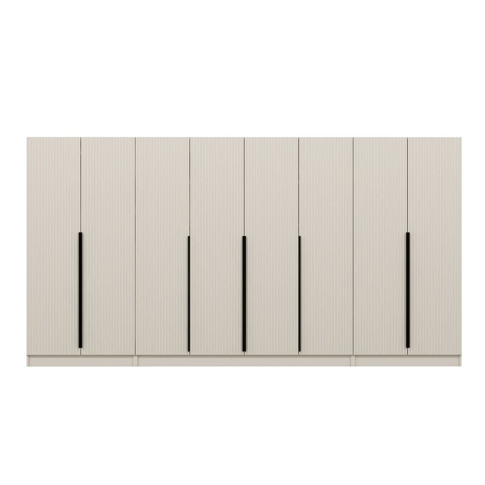 Kale Plus 8 Mebran Kapaklı 2 Çekmeceli Dolap Kumtaşı Mebran