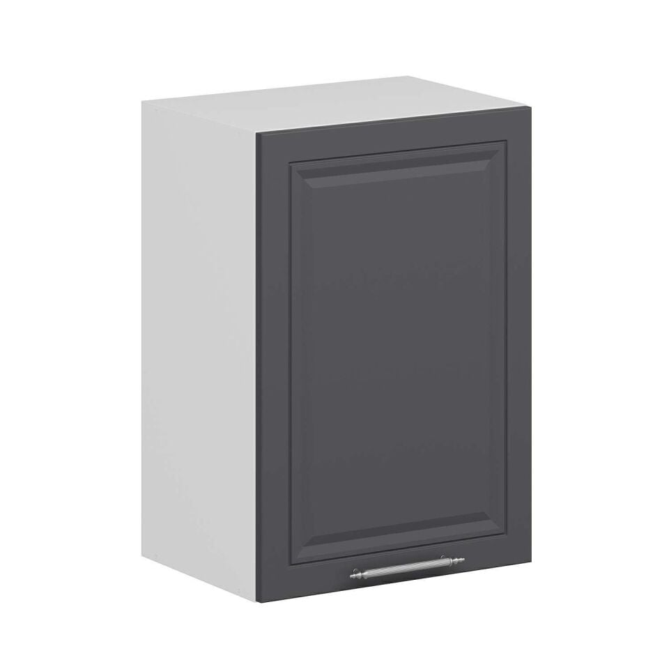 Alvinka Mutfak Modül Mbr_C Üst 1Dk2R 50-H72Cm Dolap Beyaz Antrasit