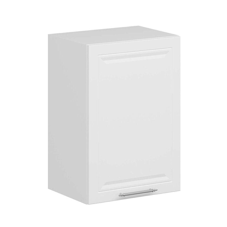 Alvinka Mutfak Modül Mbr_C Üst 1Dk2R 50-H72Cm Dolap Beyaz Beyaz