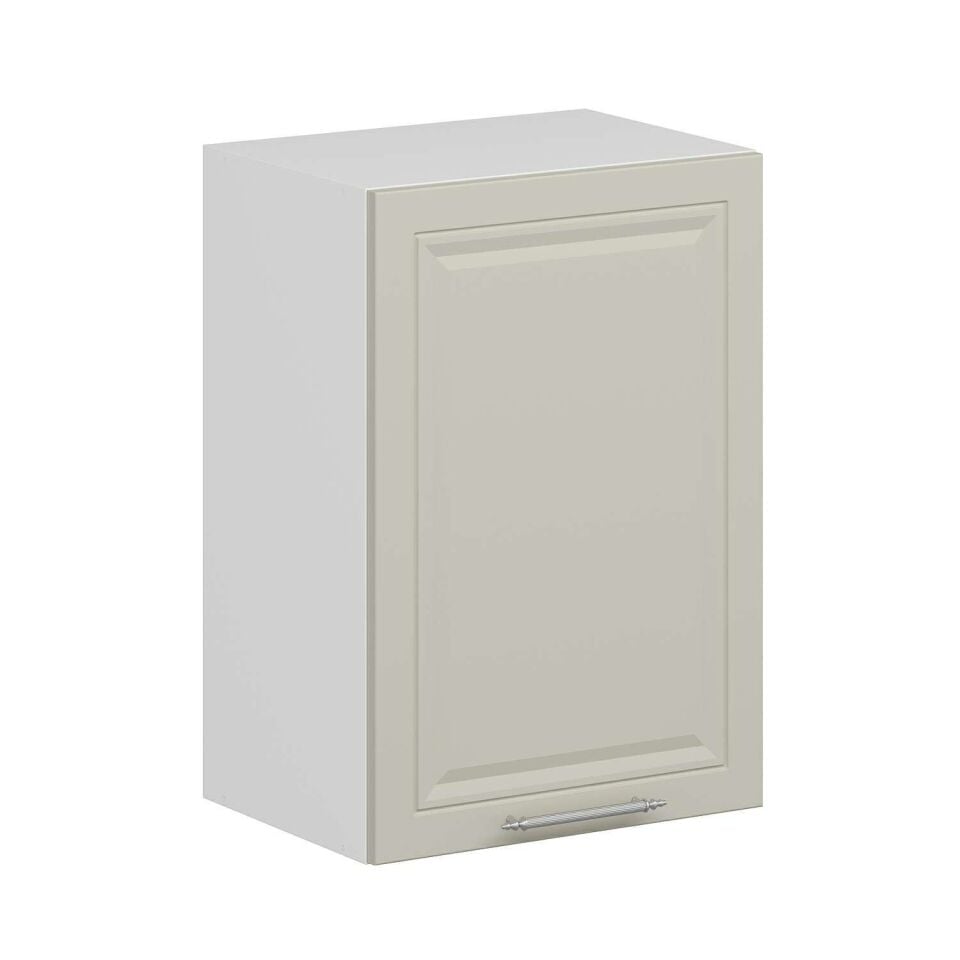 Alvinka Mutfak Modül Mbr_C Üst 1Dk2R 50-H72Cm Dolap Beyaz Kumtaşı