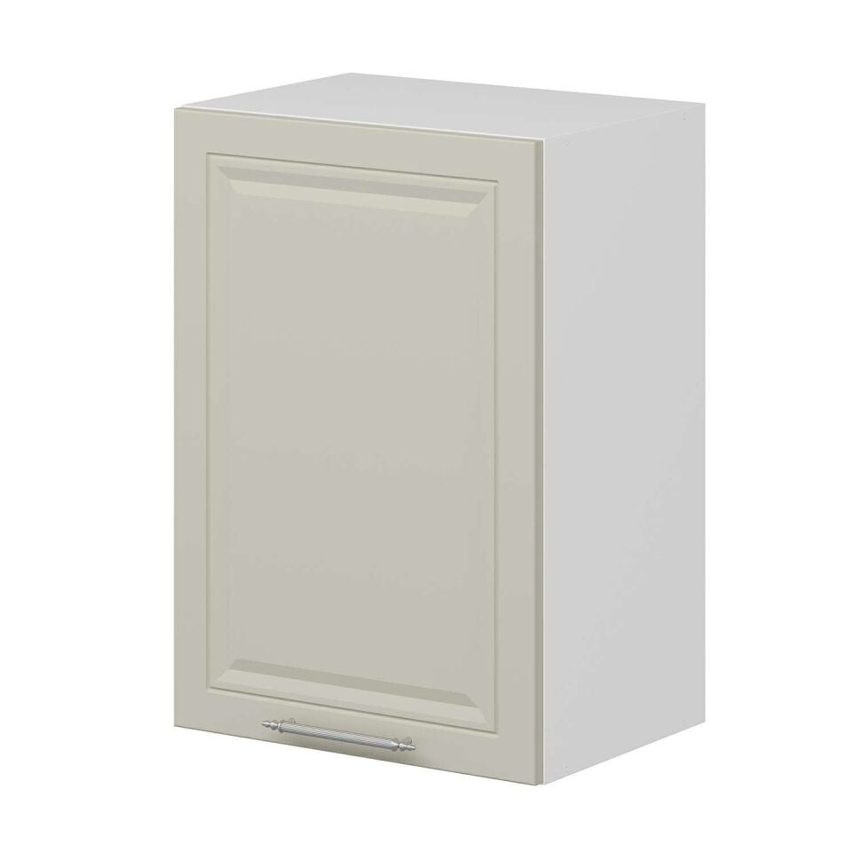 Alvinka Mutfak Modül Mbr_C Üst 1Dk2R 50-H72Cm Dolap Beyaz Kumtaşı