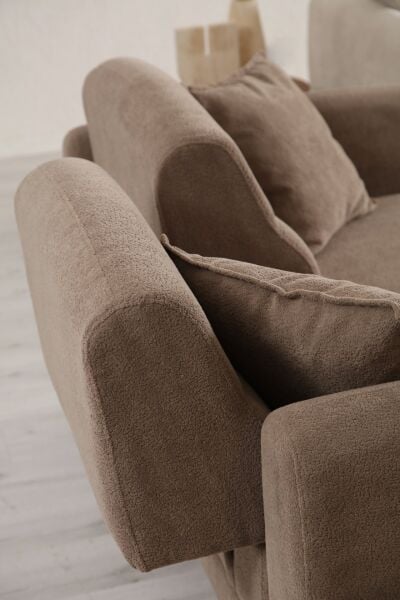 Retro 2'lü Koltuk Ceviz Ayak