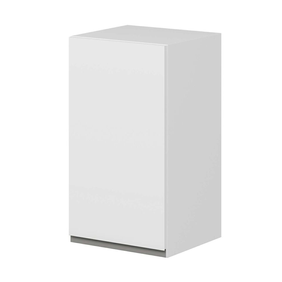 Alvinka Mutfak Modül Hg_J Üst 1Dk2R 40-H72Cm Dolap Beyaz Beyaz Mdf