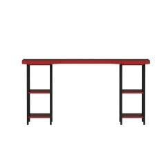 Phoenix Metal Raf Ayaklı Oyuncu Masası RGB Led Işıklı - Set 4