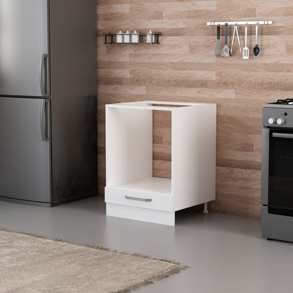 Minar Mutfak Alt Modül 1K 60Cm Ank Dolap Beyaz - B1