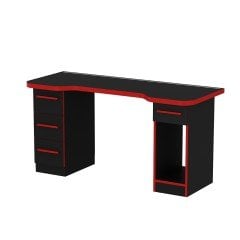 Phoenix 4 Çekmeceli Oyuncu Masası RGB Led Işıklı - Set 5