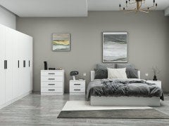 Kale Yatak Odası Set 116 Beyaz 210CM