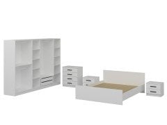 Kale Yatak Odası Set 116 Beyaz 210CM
