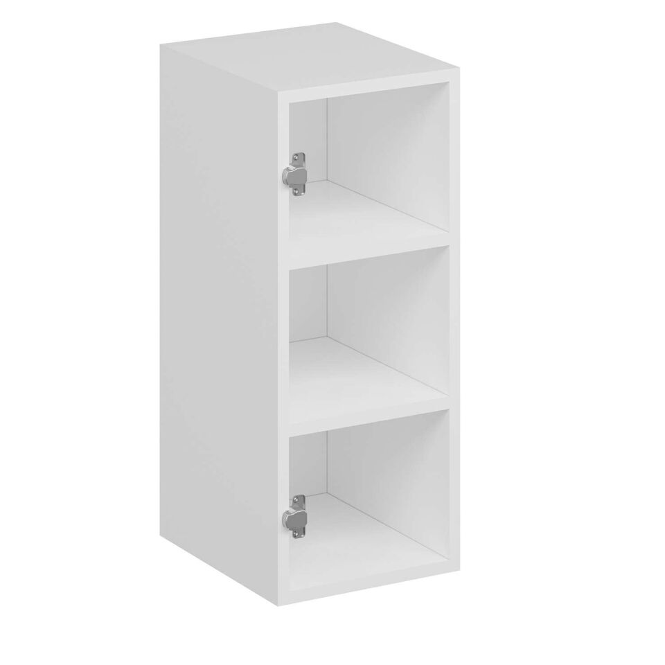 Alvinka Mutfak Modül Üst 1Dk2R 30-H72Cm Mbr C  Beyaz Kum Mdf Gövde