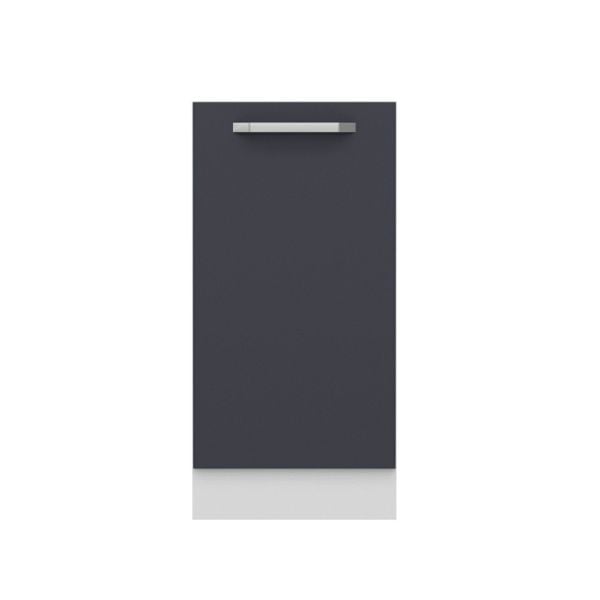 Minar Mutfak Alt Modül 1K1R 40Cm Dolap Beyaz/Antrasit - A1