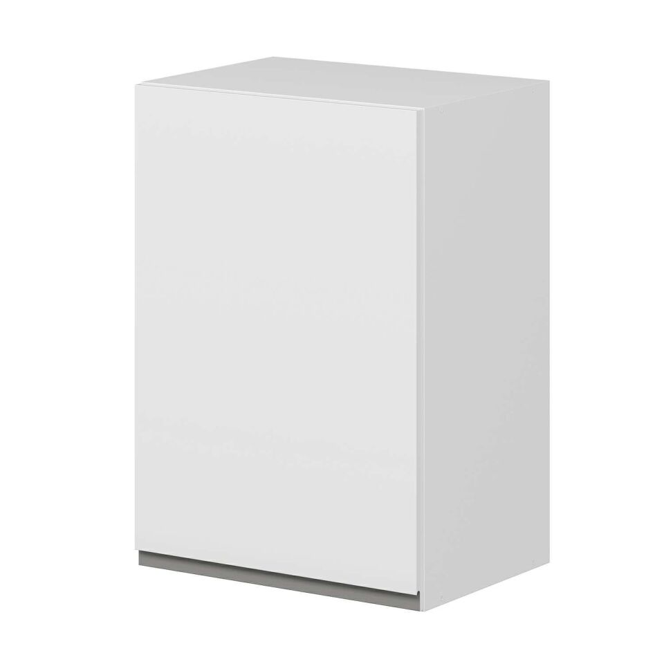 Alvinka Mutfak Modül Hg_J Üst 1Dk2R 50-H72Cm Dolap Beyaz Beyaz Mdf