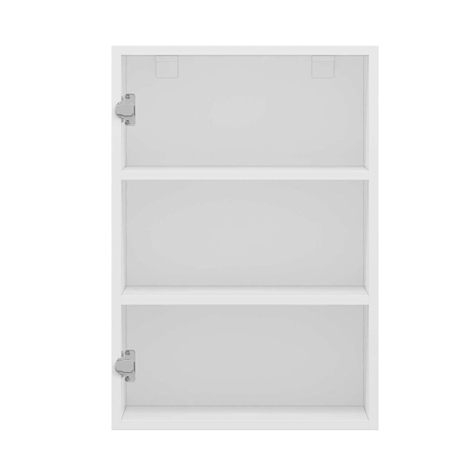 Alvinka Mutfak Modül Hg_J Üst 1Dk2R 50-H72Cm Dolap Beyaz Beyaz Mdf