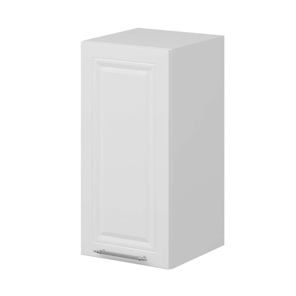 Alvinka Mutfak Modül Üst 1Dk2R 35-H72Cm Mbr C  Beyaz  Beyaz Mdf Gövde