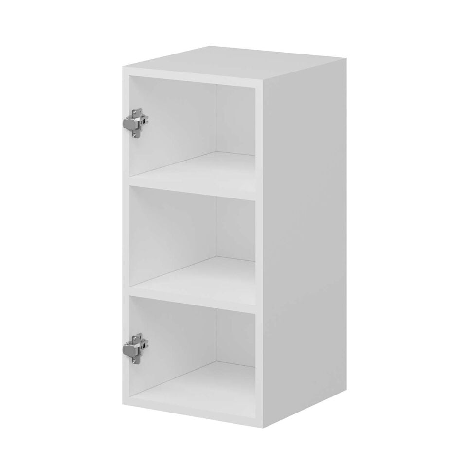 Alvinka Mutfak Modül Üst 1Dk2R 35-H72Cm Mbr C  Beyaz  Beyaz Mdf Gövde