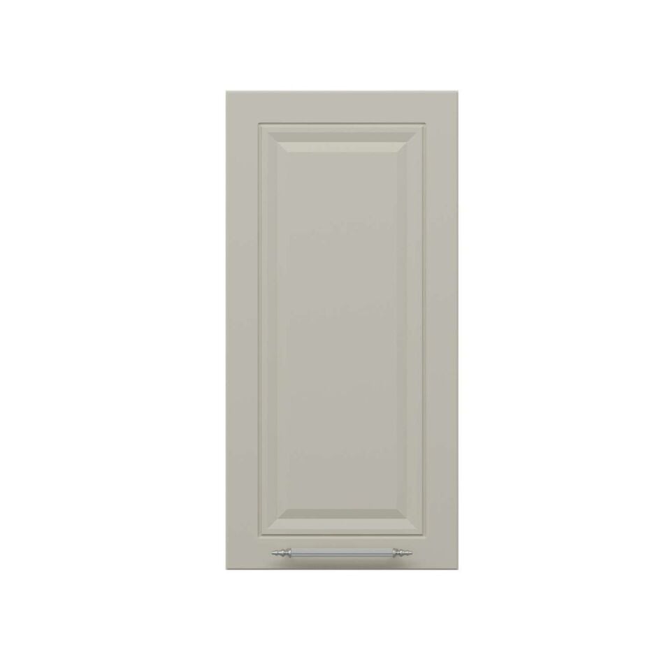 Alvinka Mutfak Modül Üst 1Dk2R 35-H72Cm Mbr C  Beyaz Kum Mdf Gövde