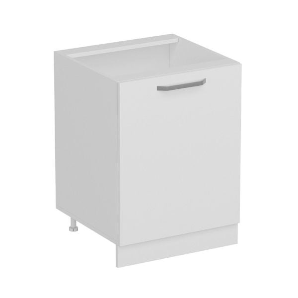 Minar Mutfak Alt Modül 1K1R 60Cm Dolap Beyaz - B1