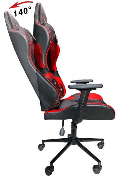 XPrime Zeus V2 Oyuncu Koltuğu Kırmızı