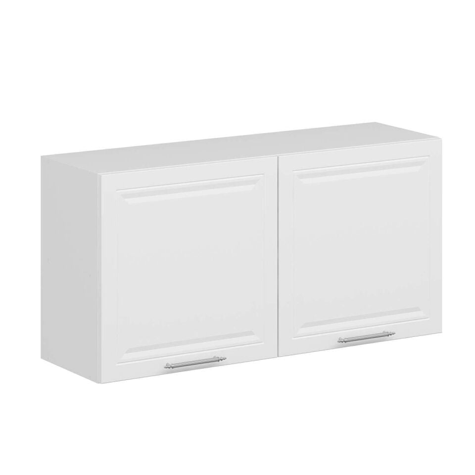 Alvinka Mutfak Modül Mbr_C Üst 2Dk1R 120-H60Cm Dolap Beyaz Beyaz