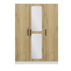 Kale 3 Kapaklı Aynalı 2Ç Dolap - Pera Ceviz