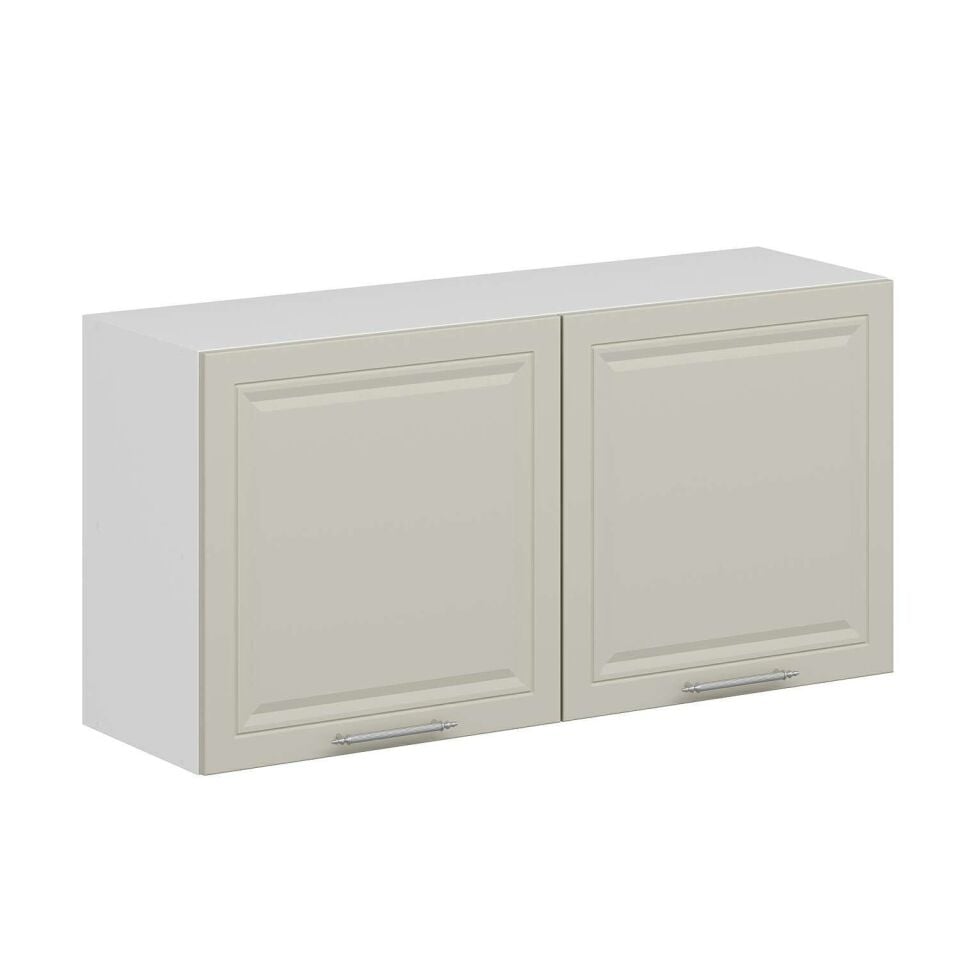 Alvinka Mutfak Modül Mbr_C Üst 2Dk1R 120-H60Cm Dolap Beyaz Kumtaşı