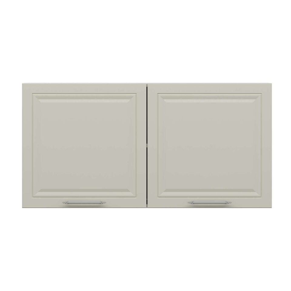 Alvinka Mutfak Modül Mbr_C Üst 2Dk1R 120-H60Cm Dolap Beyaz Kumtaşı